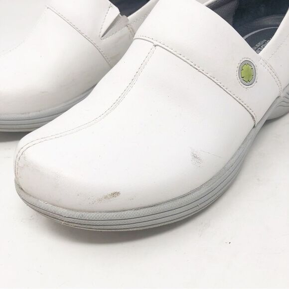 WORK WONDERS BY DANSKO | White Slip On Clogs Work Shoes Women’s Size 36 - Picture 9 of 12